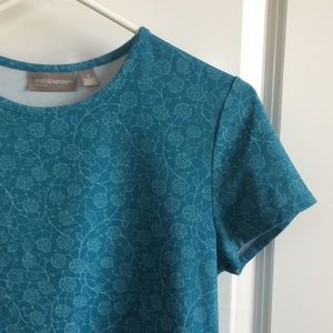 ✨Turquoise Floral Top